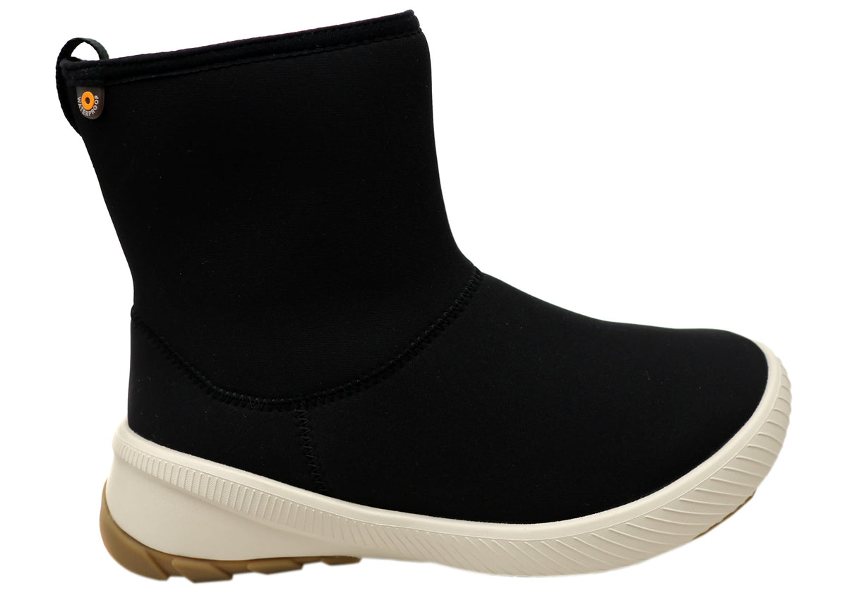 Womens Comfortable Coral Mid Zip Waterproof Boots