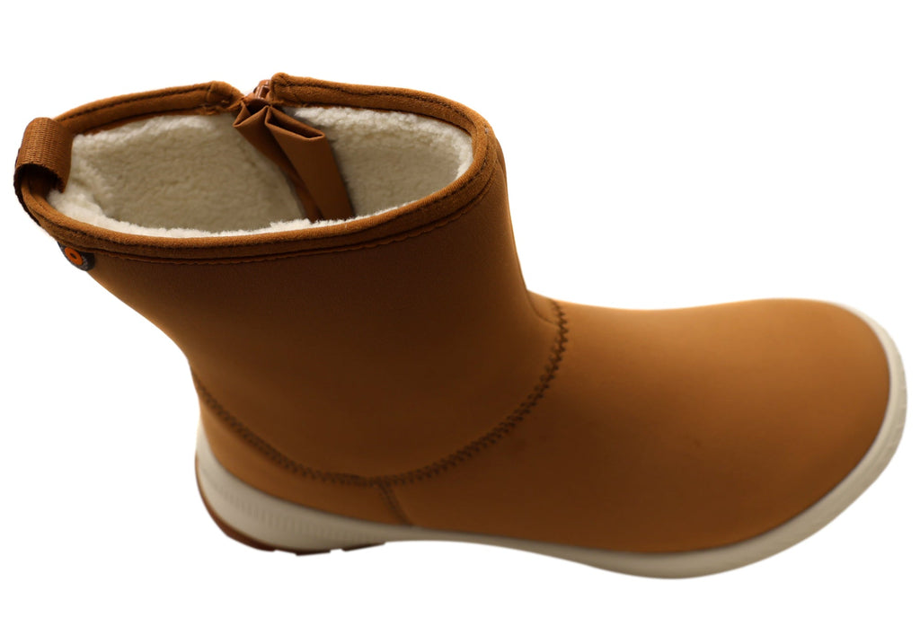 Womens Comfortable Coral Mid Zip Waterproof Boots