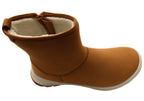 Womens Comfortable Coral Mid Zip Waterproof Boots