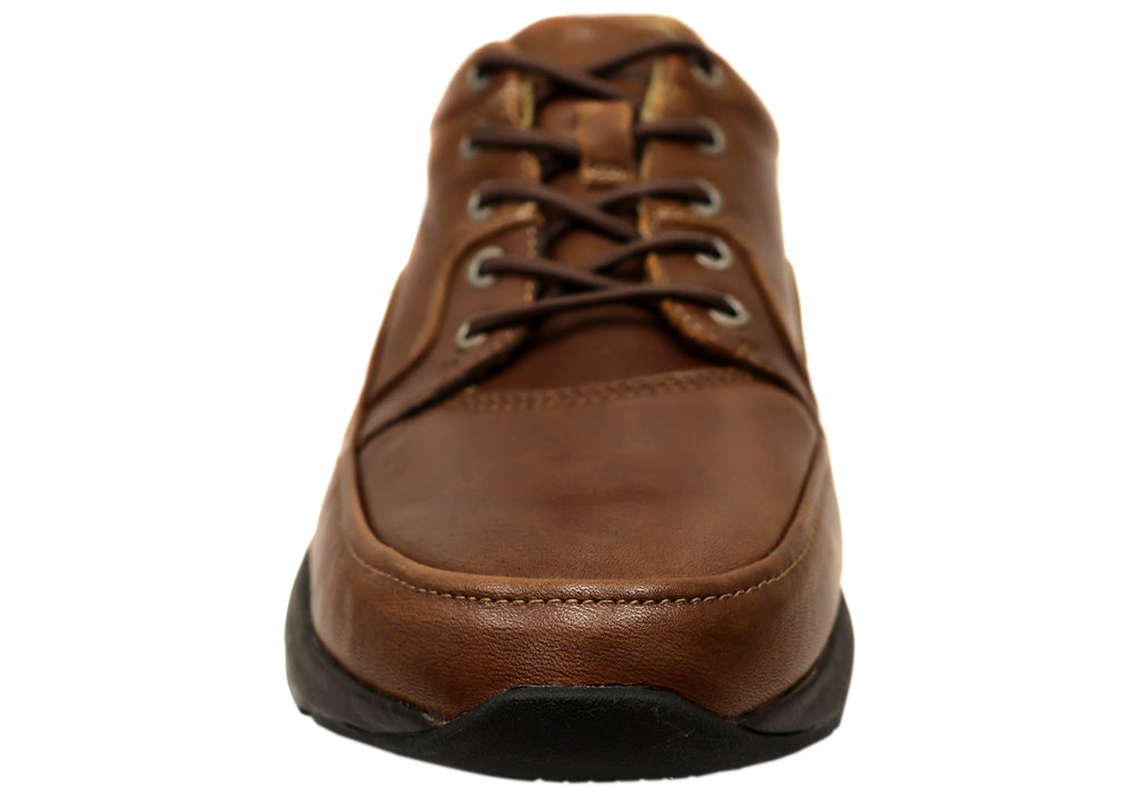 Ultimate Mens Comfortable Wide Fit Leather Lace Up Shoes