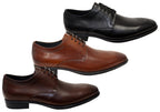 Power Mens Comfortable Leather Lace Up Dress Shoes