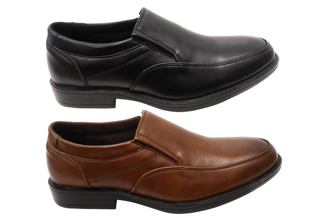 Fjords Mens Comfortable Slip On Dress Shoes