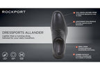 Allander Mens Leather Lighweight Comfortable Wide Fit Shoes