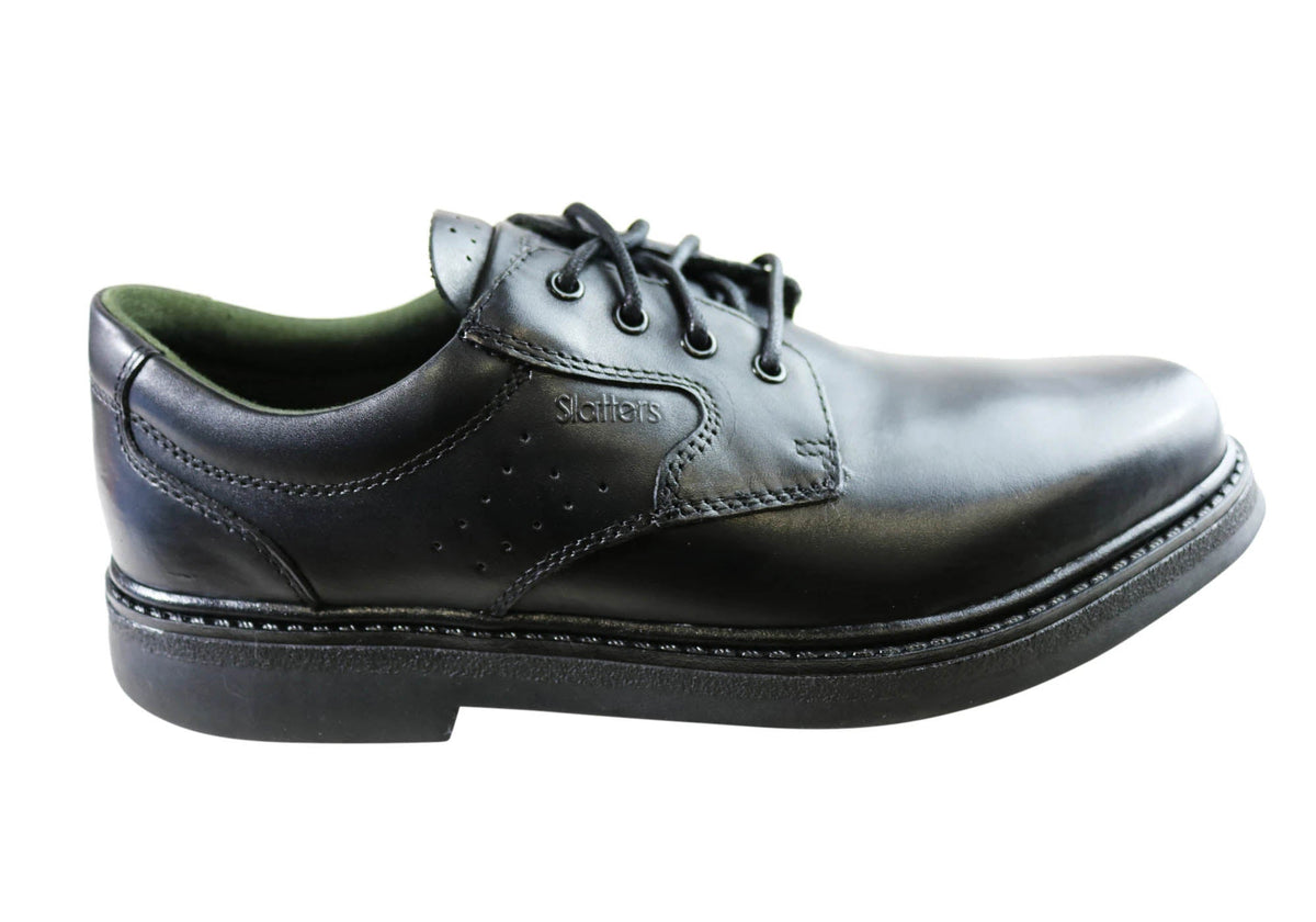 Premier Mens Comfortable Leather Lace Up Dress Shoes