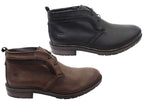 Jarrod Mens Brazilian Comfortable Leather Lace Up Boots