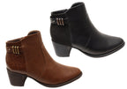 Vixen Womens Brazilian Comfortable Ankle Boots