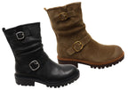 Amberlynn Womens Comfortable Leather Boots