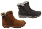 Ginger Womens Comfortable Ankle Boots