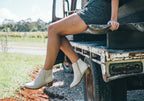 Heaven Womens Comfortable Leather Ankle Boots