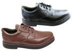 Premier Mens Comfortable Leather Lace Up Dress Shoes