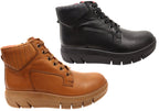 Avonbury Womens European Comfort Leather Ankle Boots