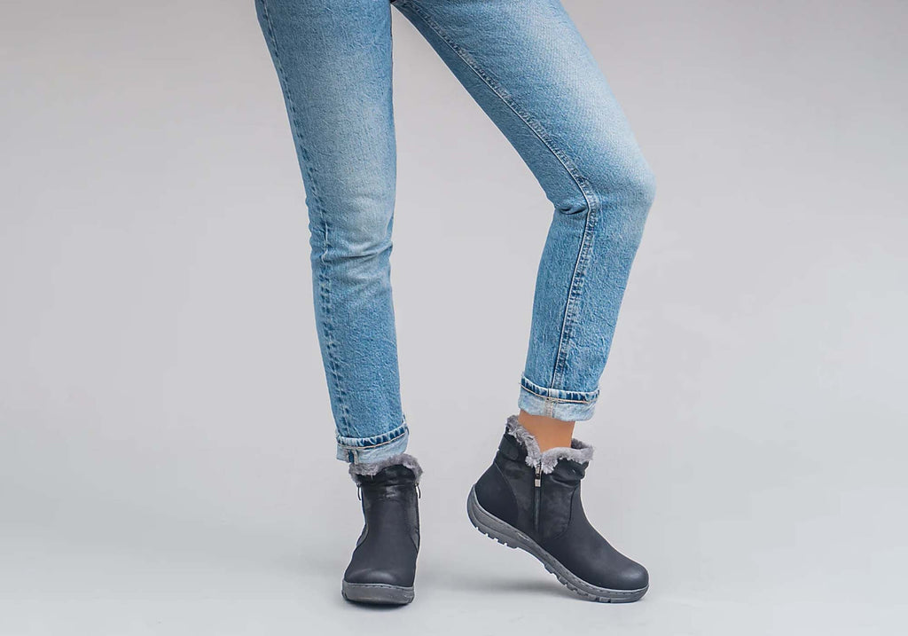 Ginger Womens Comfortable Ankle Boots