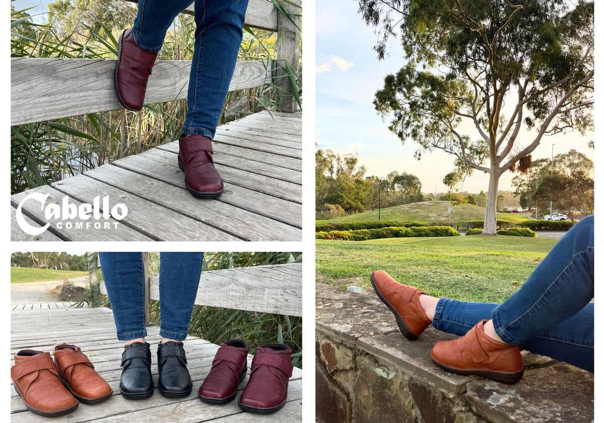5240-27 Womens Wide Fit Comfortable Leather Boots