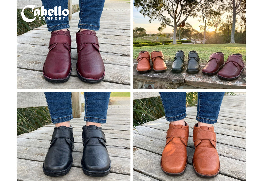 5240-27 Womens Wide Fit Comfortable Leather Boots