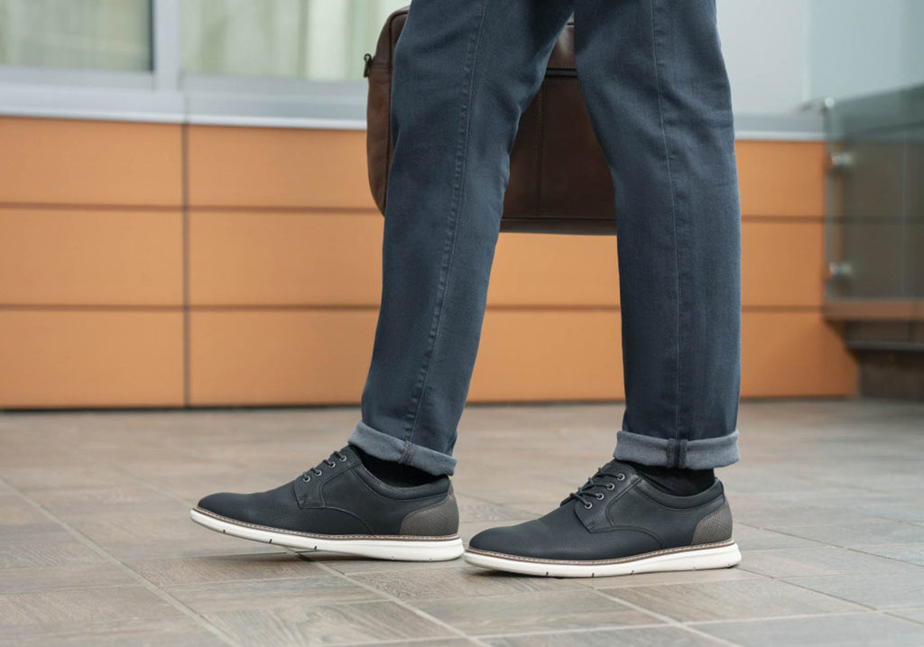 Mens EE Extra Wide Chase Plain Ox Shoes