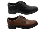 Bruno Mens Comfortable Brazilian Leather Lace Up Dress Shoes