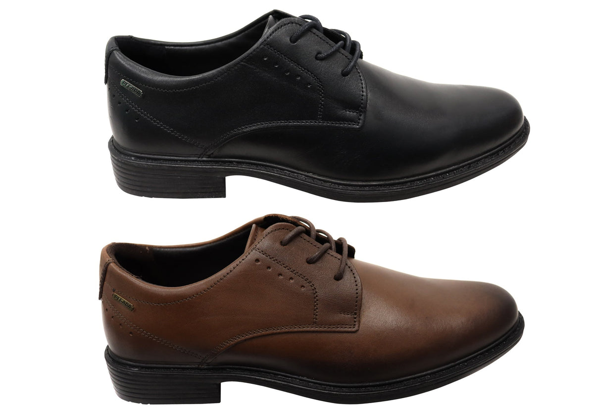 Bruno Mens Comfortable Brazilian Leather Lace Up Dress Shoes