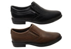 Kaine Mens Comfortable Brazilian Leather Slip On Dress Shoes
