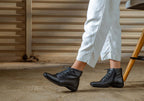 Marie Womens Comfortable Leather Ankle Boots Made In Brazil