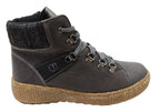 7000-305 Womens European Comfort Leather Ankle Boots