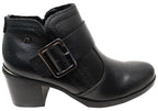 Macey Womens Comfortable Brazilian Leather Ankle Boots