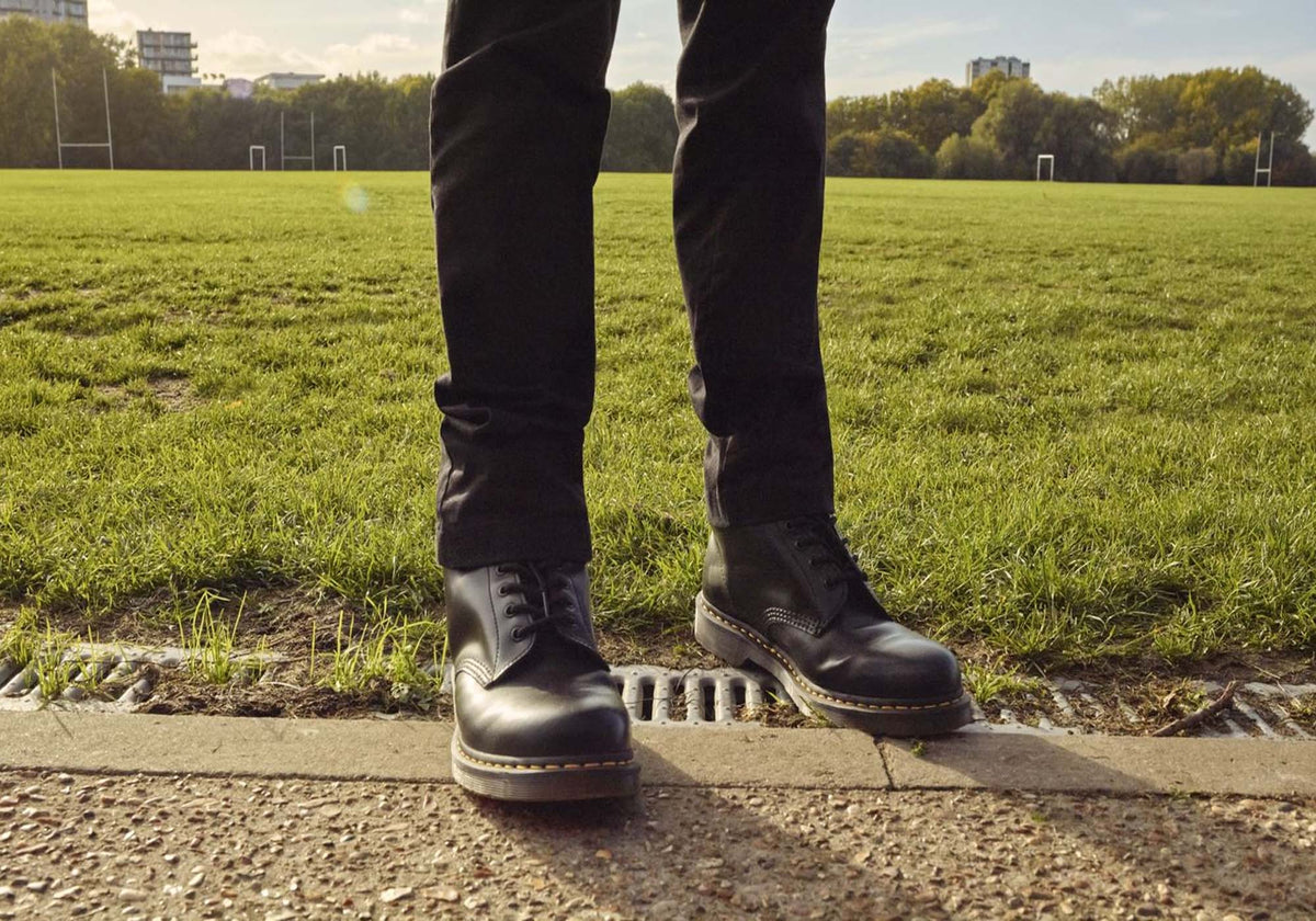 1460 Black Nappa Leather Lace Up Comfortable Unisex Boots