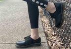1461 Classic Black Nappa Lace Up Comfortable Unisex Shoes