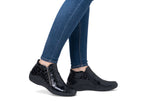R7674 Womens Comfortable Leather Ankle Boots