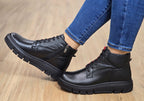Avonbury Womens European Comfort Leather Ankle Boots