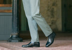 Mens EE Extra Wide Leather Centurion Plain Toe Boots