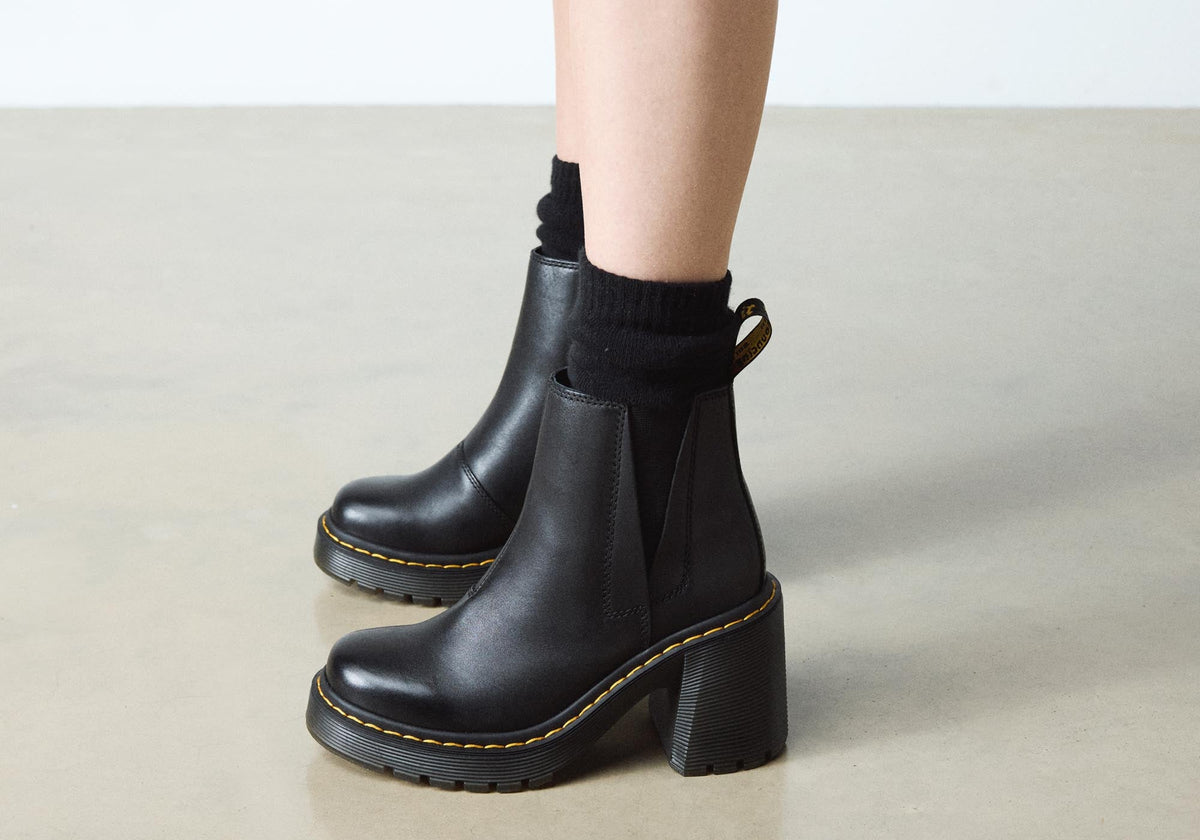 Womens Spence Chelsea Leather Comfortable Ankle Boots