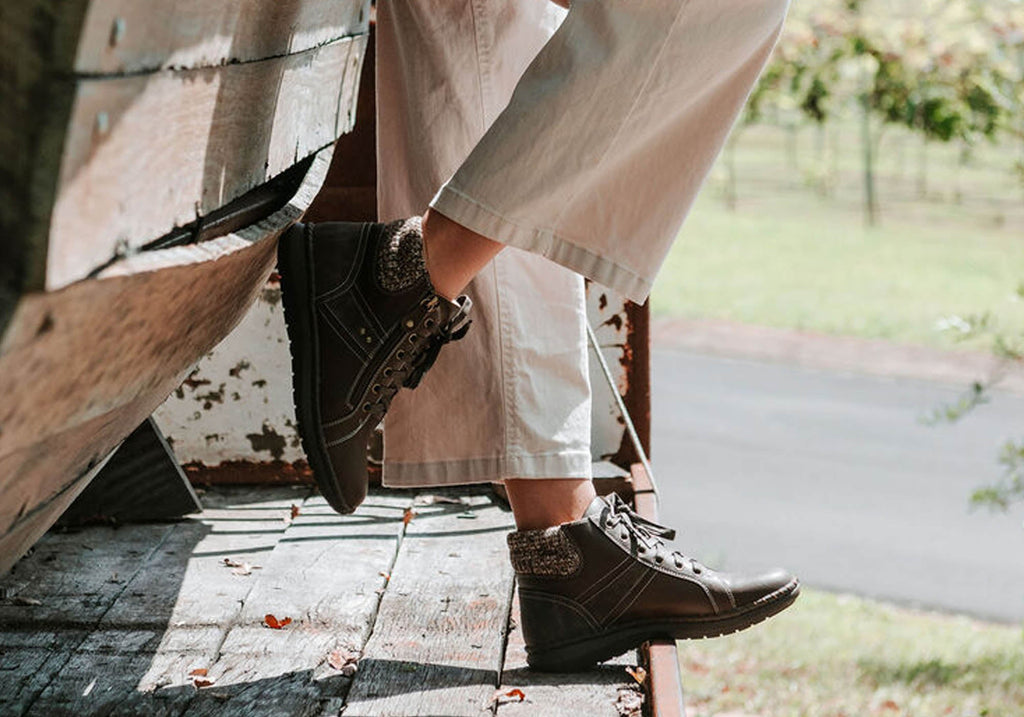 Womens Wanda Comfortable Ankle Boots