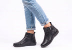 Ripple Womens Comfortable Leather Ankle Boots