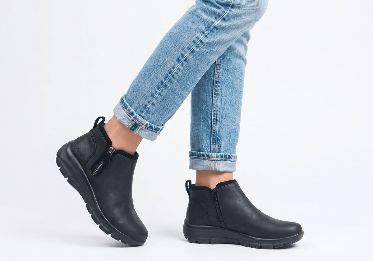 Womens Easy Going Fall View Comfortable Ankle Boots