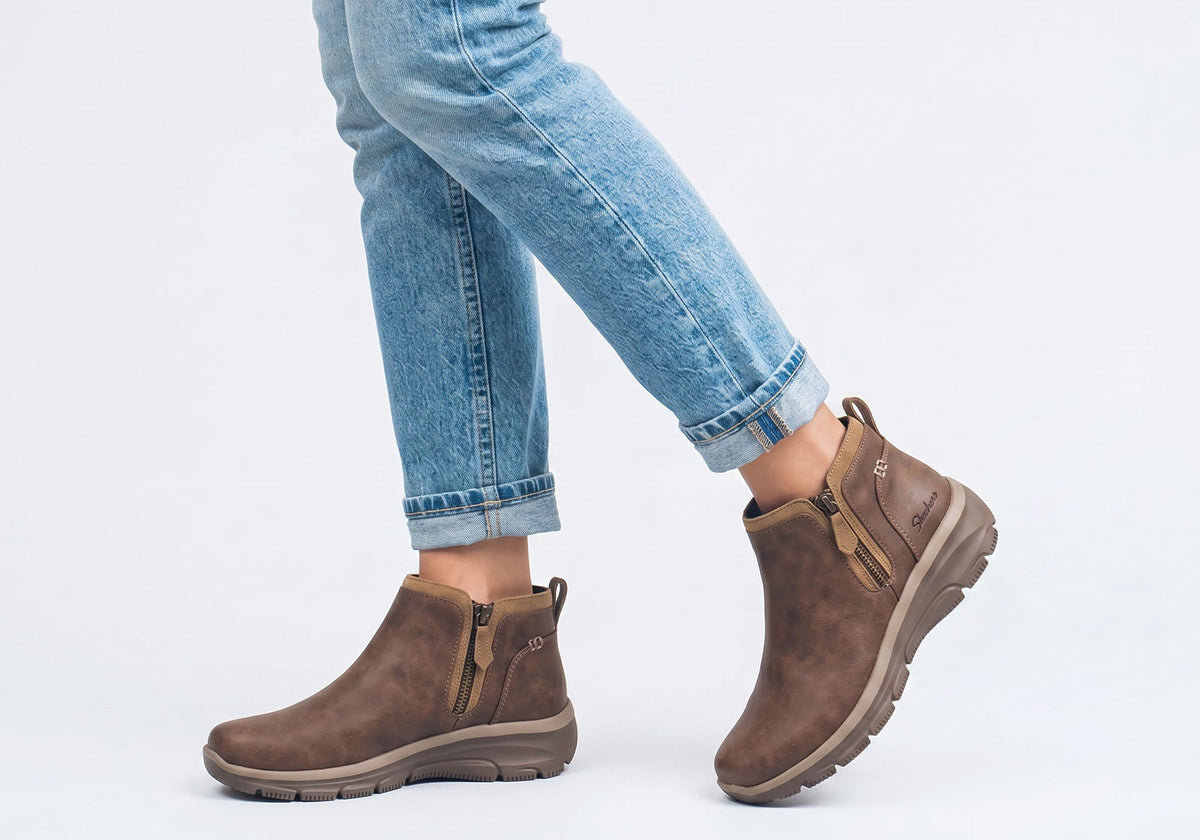 Womens Easy Going Fall View Comfortable Ankle Boots