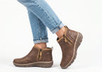 Womens Easy Going Fall View Comfortable Ankle Boots