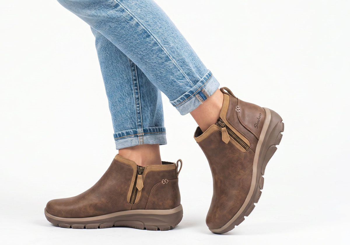 Womens Easy Going Fall View Comfortable Ankle Boots