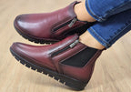 Eres Womens European Comfortable Leather Ankle Boots