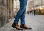New Sevan Mens Comfortable Leather Chelsea Boots