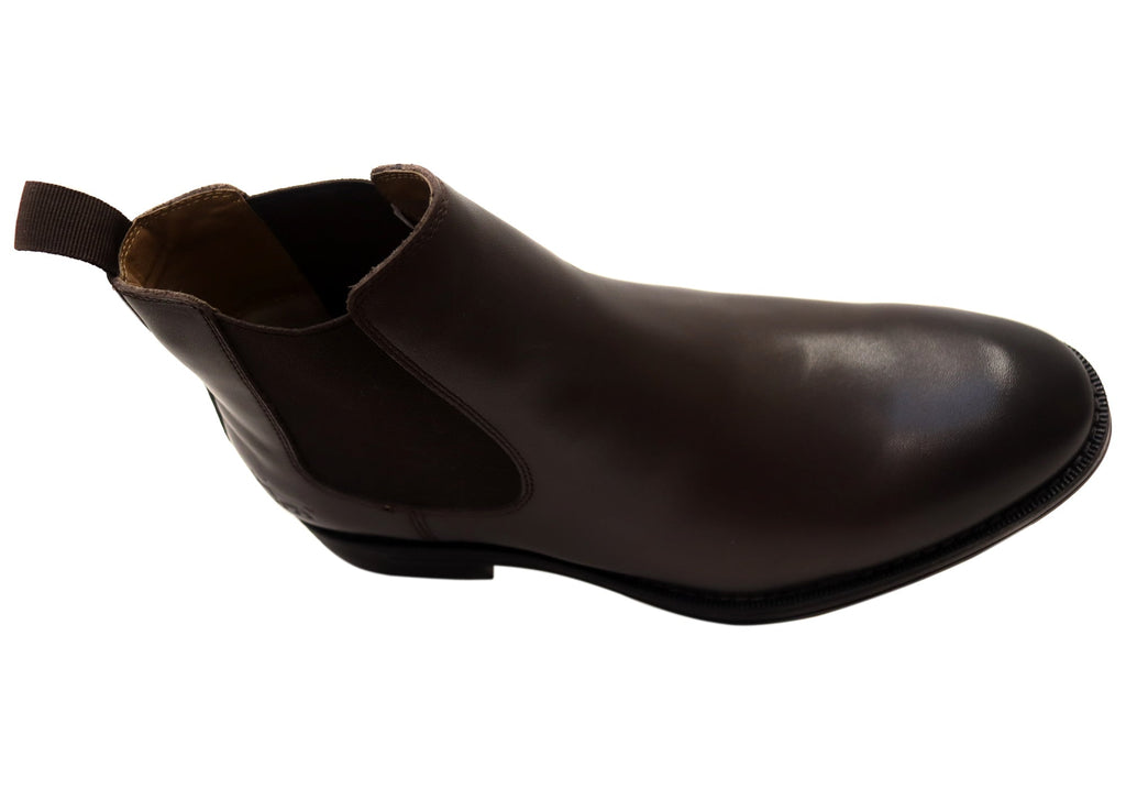 Winner Mens Comfortable Leather Chelsea Boots