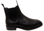 Rancher Mens Comfortable Leather EEE Wide Fit Chelsea Boots