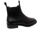 Rancher Mens Comfortable Leather EEE Wide Fit Chelsea Boots