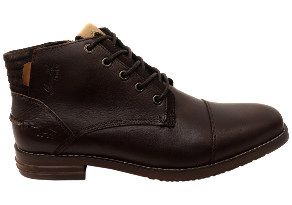 Chambers Mens Comfortable Leather Dress Boots