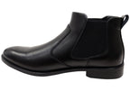 New Sevan Mens Comfortable Leather Chelsea Boots