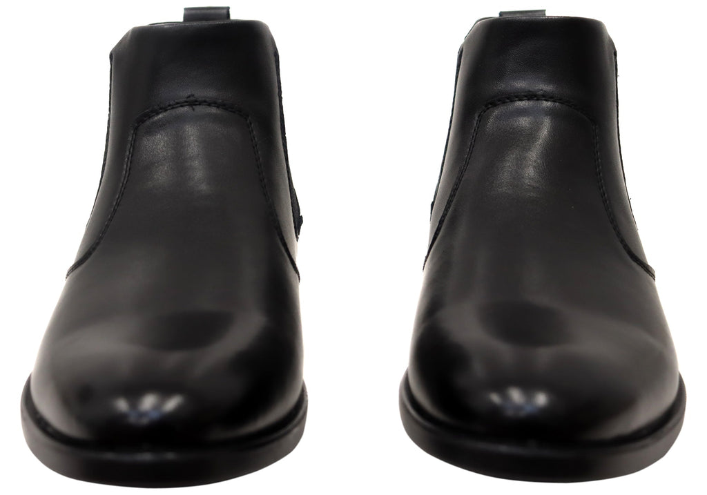 New Sevan Mens Comfortable Leather Chelsea Boots