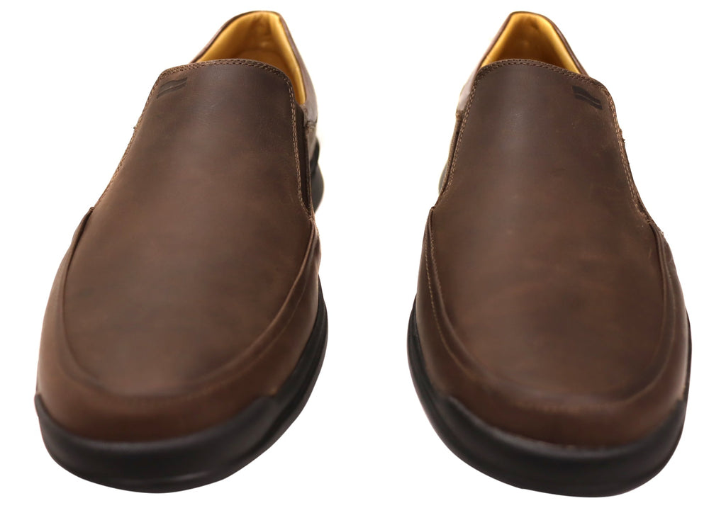 Nelson Mens Comfortable Brazilian Leather Slip On Shoes