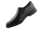 Aderner Mens Leather Wide Fit Slip On Shoes