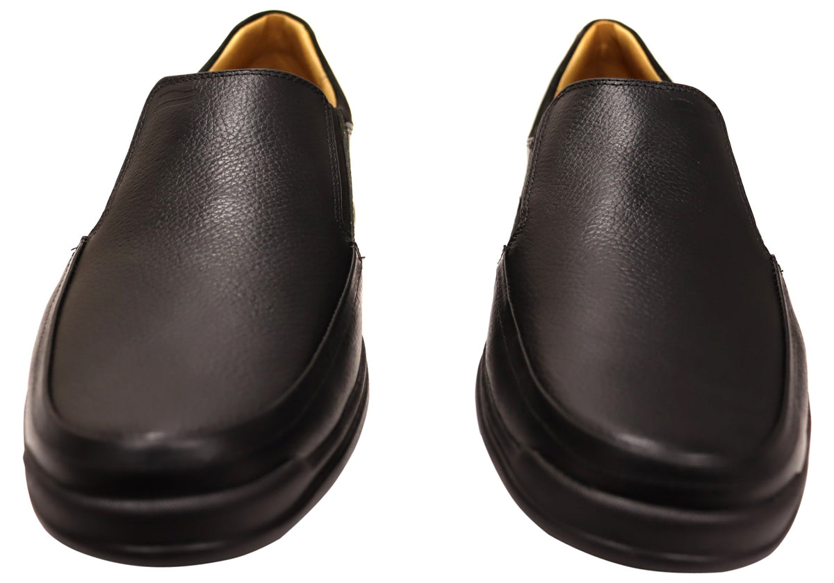 Nelson Mens Comfortable Brazilian Leather Slip On Shoes