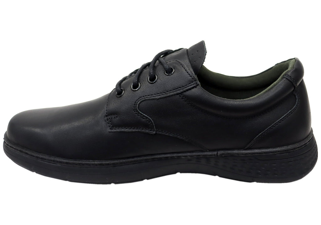 Premier II Mens Comfortable Leather Lace Up Dress Shoes