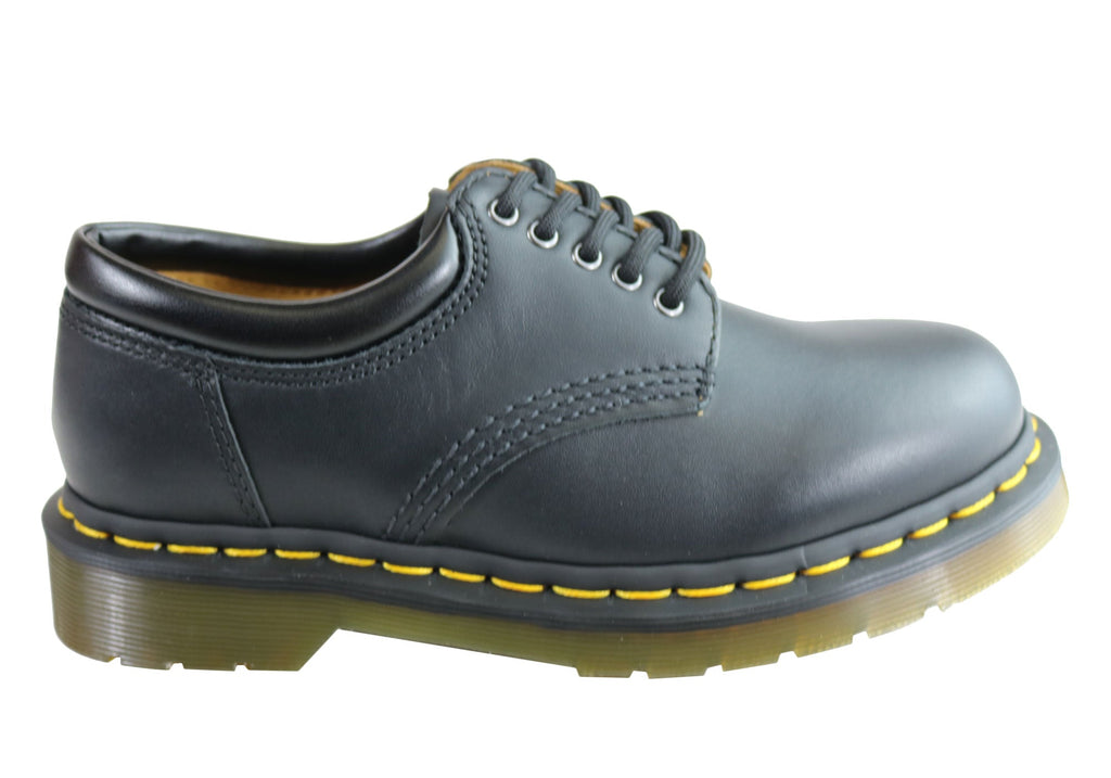 8053 Black Nappa Lace Up Comfortable Unisex Shoes